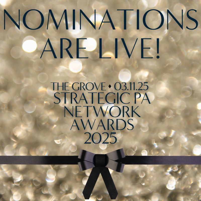 Nominations are now LIVE for the Strategic PA Network Awards 2025!